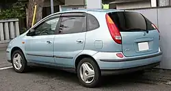 Pre-facelift Nissan Tino (Japan)