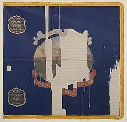 The 1st Minnesota Infantry Regimental flag.