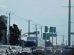 Route 201 in Valleyfield.