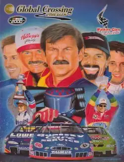 The 2000 Global Crossing @ The Glen program cover.