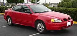 2005 Pontiac Grand Am.