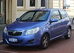 2008–2010 Holden Barina (TK) 3-door hatchback (facelift)