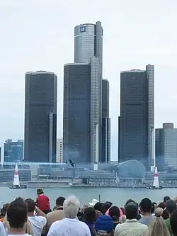 Red Bull Air Race in Detroit-Windsor