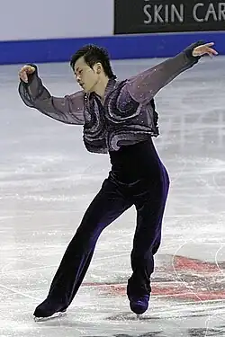 Yasuharu Nanri at the 2010 Skate Canada International