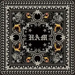 Cover art showing crowns between barking dog heads