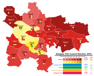 2012 results map