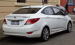 Rear view (sedan) (Australia)