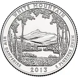 White Mountain National Forest quarter