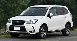 Forester XT (facelift; Japan)