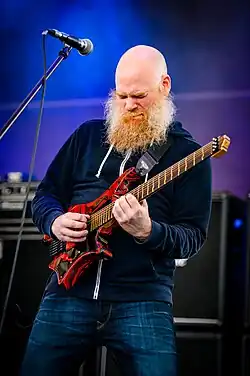 Nilsson with Nocturnal Rites in 2018