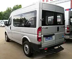 2018 Dongfeng (DFAC) Yufeng SWB rear quarter view