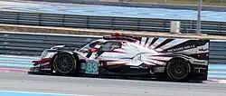 The No. 83 AF Corse car driven by Matthieu Vaxivière at the 2024 4 Hours of Le Castellet