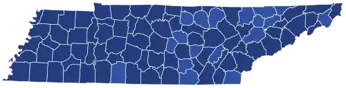 Final results by county
