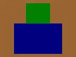 The distinguishing patch of the 21st Battalion (Eastern Ontario), CEF.