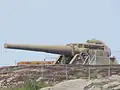 24 cm gun M/04, one of two of this type.