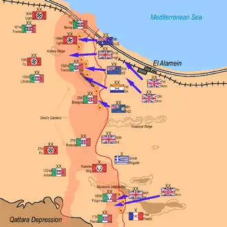 British Forces attack: 10:00&nbsp;p.m. 23 October