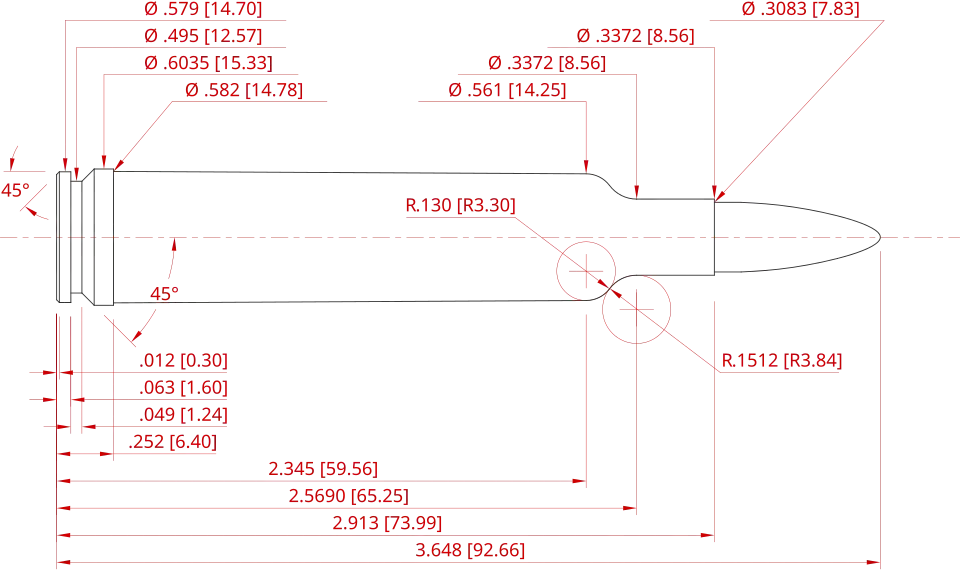 .30-378 Weatherby Magnum - SAAMI compliant (2013-11-30) dimensions