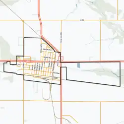Town boundaries