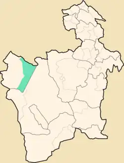 Location within Potosí Department