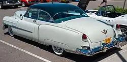 1953 Cadillac Coupe de Ville in Crystal and Gloss Green two-tone