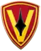 Logo of the US 5th Marine Division