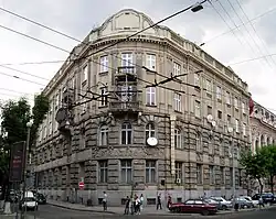 Former branch in Lviv, 2011; redeveloped as Bankhotel[16]