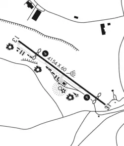 Location of Harrison County Airport