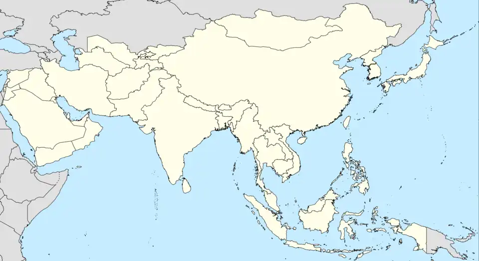 1985–86 Asian Club Championship is located in AFC pre 2006