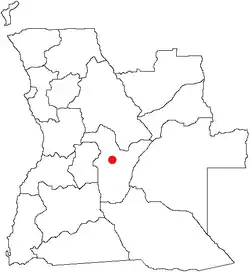 Location of Chissamba in Angola