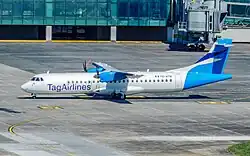 TAG Airlines ATR-72-500 at La Aurora International Airport, Guatemala City