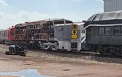 Alco PA-1 ATSF No. 59 as under restoration