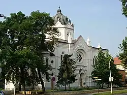 The former synagogue - today the Gallery of Szolnok
