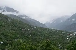 View of Sangla from Kamru
