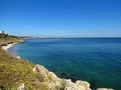 A view from Eforie Nord towards Agigea