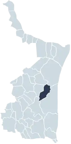 Map of Abasolo, Tamaulipas