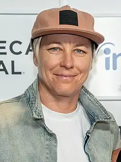 Wambach at the Tribeca Festival in 2025 for Come See Me in the Good Light