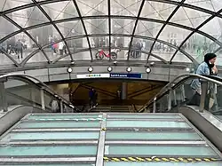 Saint-Lazare entrance