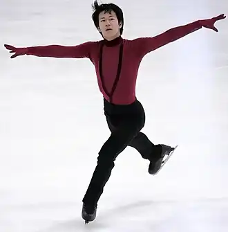 Adam Siao Him Fa at the 2022 Lombardia Trophy