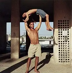 Untitled, from series "Boys", 100 x 100 / 140 x 140&nbsp;cm., 2000.