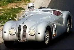 1940 BMW 328 "Mille Miglia", with Adolf Brudes as the driver
