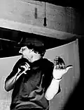 Aesop Rock (CFA '98), leading hip hop figure of underground and alternative hip hop acts that emerged during the late 1990s and early 2000s