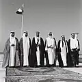 The 6 founding fathers of the UAE.[50]