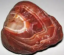Rough Lake Superior agate from Keweenaw Peninsula, Michigan