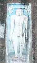 30-foot (9.1&nbsp;m) rock carved image at Aggalayya Gutta in Warangal