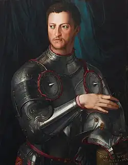 Portrait Cosimo I de' Medici in Armour, c. 1545, Art Gallery of New South Wales, Sydney