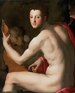 Portrait of Cosimo I de' Medici as Orpheus, c. 1537–39, Philadelphia Museum of Art