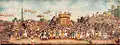 Akbar Shah II rides an elephant in a huge procession 1835