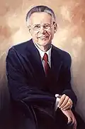 California Senator Alan Lowenthal by David Fairrington, oil, 2003.