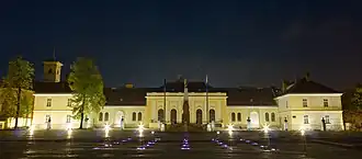 Unirii Hall, view from Custozza Park