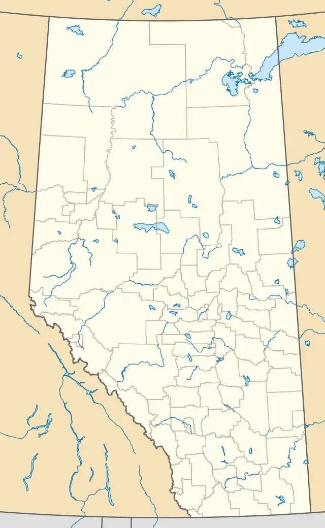 Hinton is located in Alberta